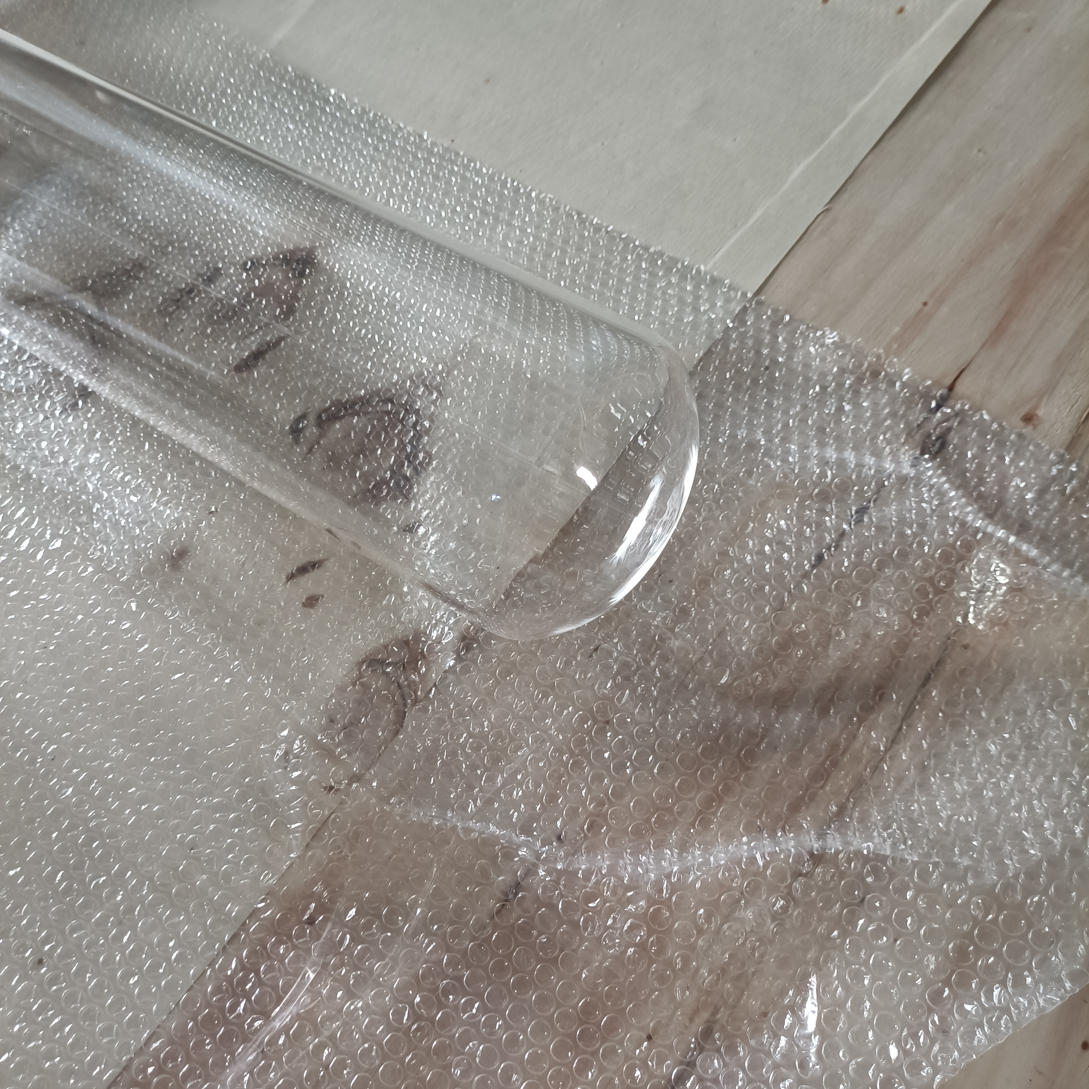 Ultraviolet sodium hypochlorite water treatment and disinfection quartz tube imported American sand translucent 99